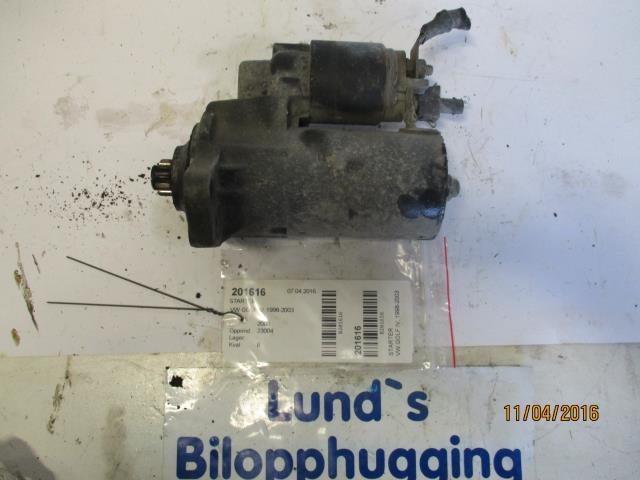 Starter til VW Golf IV, 1998-2003  