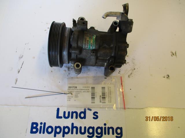 Aircondition kompressor til Renault Kangoo, 2003-2007 (Type I, Fase 2)  (SANDEN|8200315744)