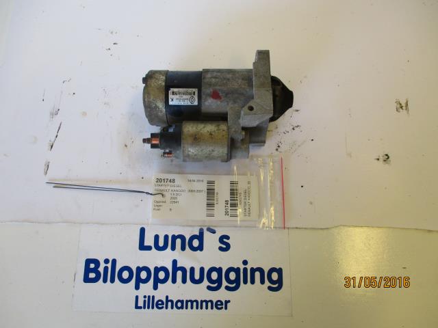 Starter diesel til Renault Kangoo, 2003-2007 (Type I, Fase 2)  (8200 426 577)