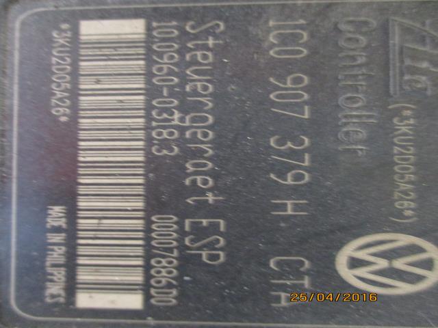 ABS sentral til Audi A3 1996-2003 (Type I)  (ATE|1C0 907 379 H  CTA|)