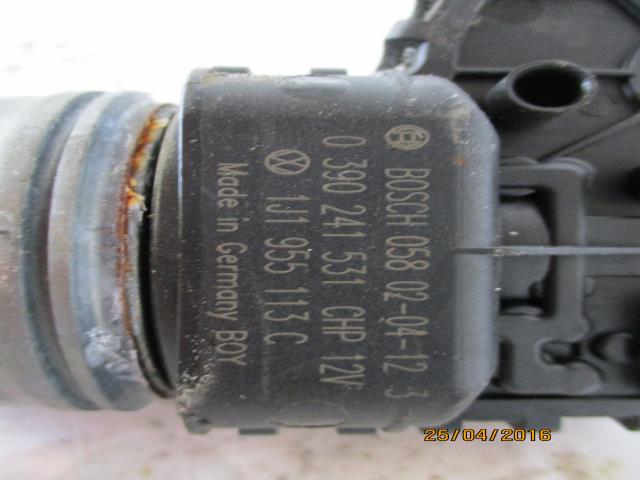 Viskermotor frontrute til Audi A3 1996-2003 (Type I)  (BOSCH|0390241531|1J1955113C|)