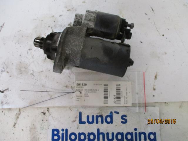 Starter til Audi A3, 1996-2003 (Type I)  