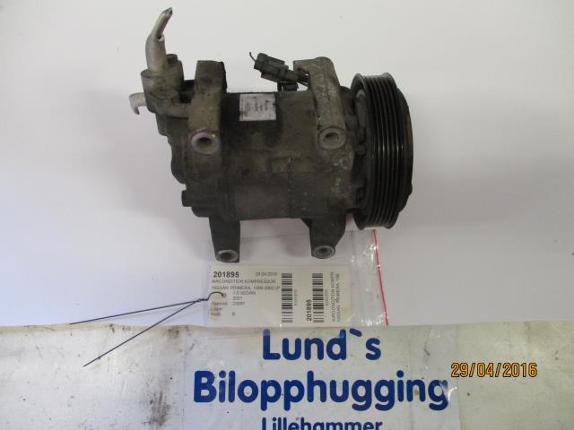 Aircondition kompressor til Nissan Primera, 1999-2002 (Fase 2) (P11) (P11)
