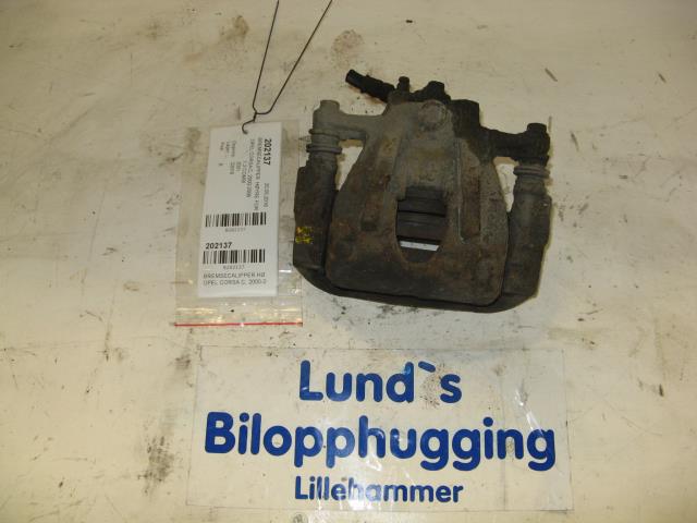 Bremsecaliper høyre foran til Opel Corsa C, 2000-2006  
