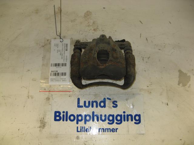 Bremsecaliper venstre foran til Opel Corsa C, 2000-2006  