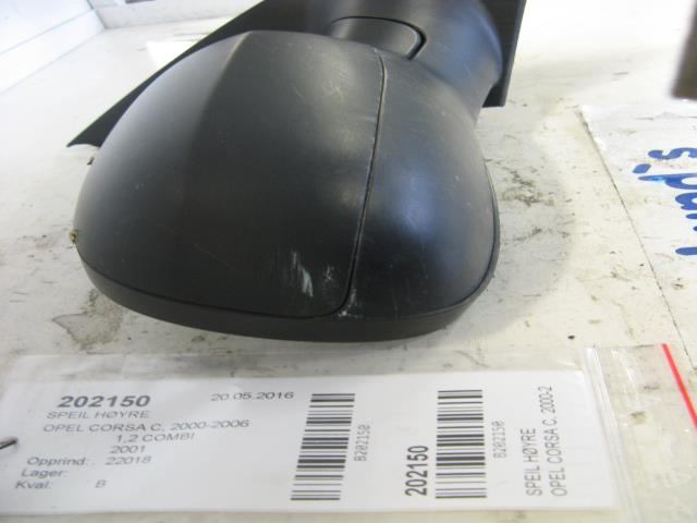 Speil høyre til Opel Corsa C 2000-2006  