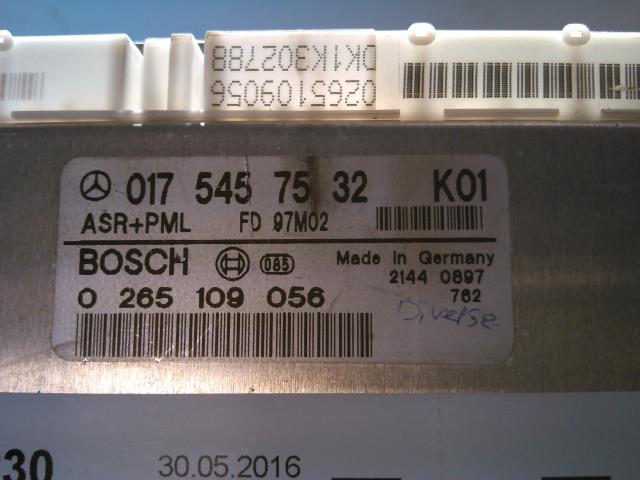 Styreenhet diverse til Mercedes E-Klasse 1995-2000 (Fase 1) (W210) (W210) (BOSCH|0 265 109 056|017 545 75 32|)