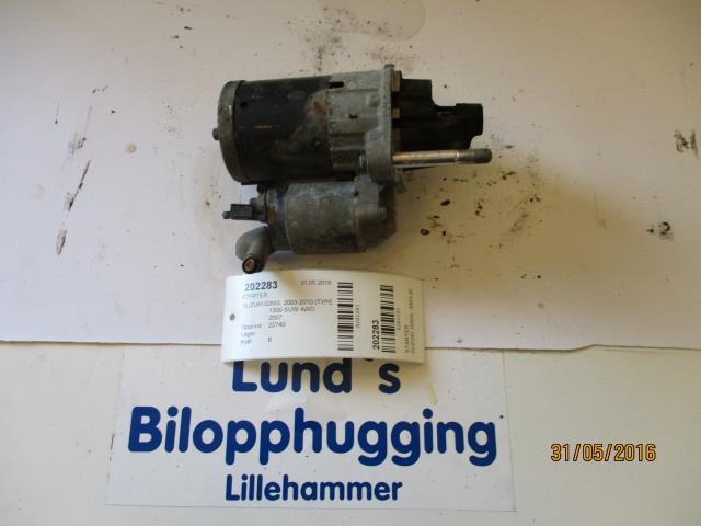 Starter til Suzuki Ignis, 2003-2010 (Type I) (UNGARN) (UNGARN) 