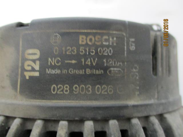 Dynamo diesel til Seat Toledo 1992-1999 (Type I)  (BOSCH|0 123 215 020|)