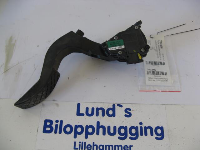 Pedal gass til Audi A4, 2001-2004 (Type II) (B6) (B6) (HELLA|8EI 721 523 A)
