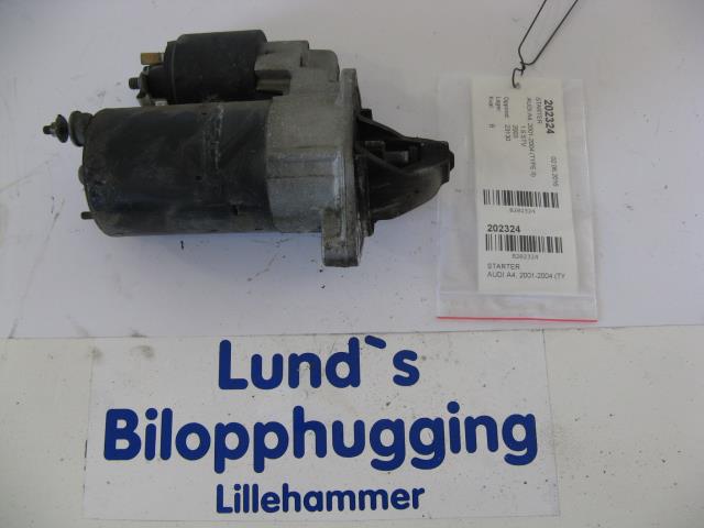 Starter til Audi A4, 2001-2004 (Type II) (B6) (B6) (BOSCH|06B 911 023)