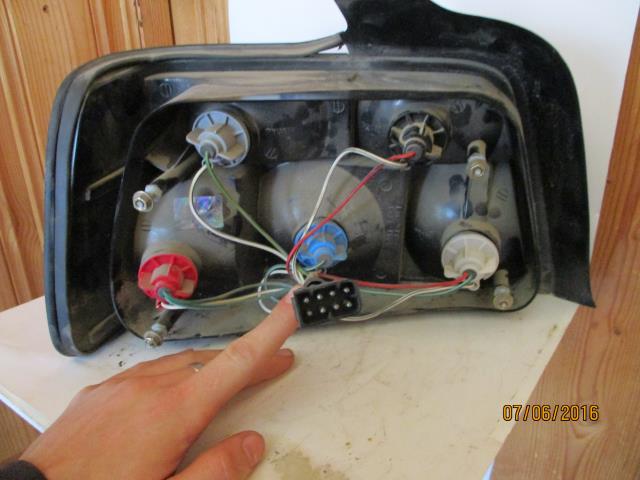 Baklykt til BMW 3-Serie 1991-2000 (E36) (E36) (RELIABLE|)