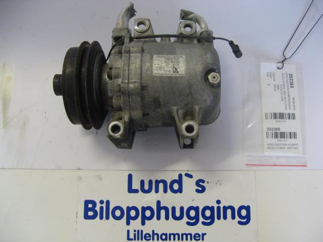 Aircondition kompressor til Isuzu D-Max, 2007-2012 (Type I)  (CALSONIC KANSEI|898083 9230)