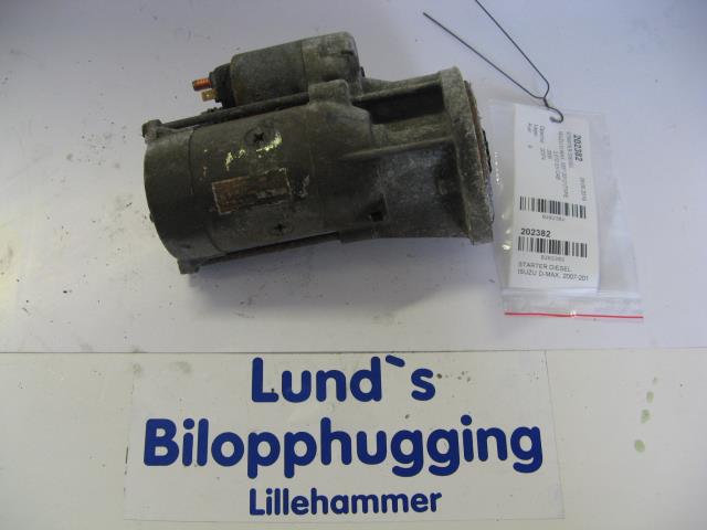 Starter diesel til Isuzu D-Max, 2007-2012 (Type I)  