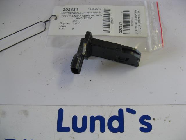 Luftmengde/luftmassemåler til Toyota Urban Cruiser, 2009-2014  (22204-26010)