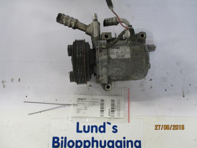 Aircondition kompressor til Saab 9000 CS, 1992-1998 (SEIKO SEIKI|46 32 055)