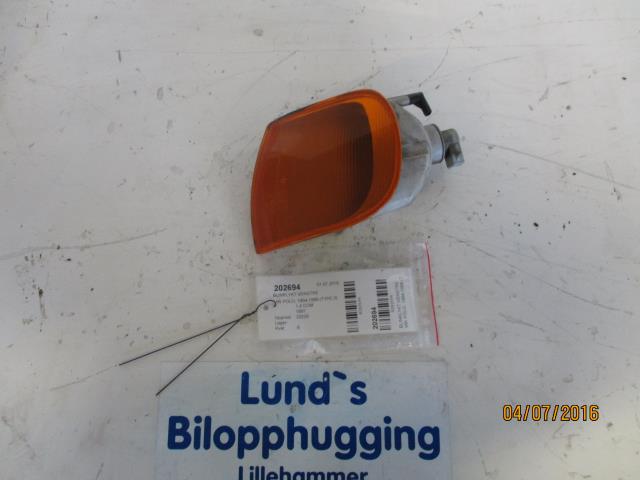 Blinklykt venstre til VW Polo, 1994-1999 (Type III, Fase 1)  