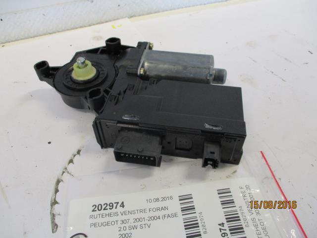 Ruteheis venstre foran til Peugeot 307 2001-2004 (Fase 1)  (BROSE|9634457580|)