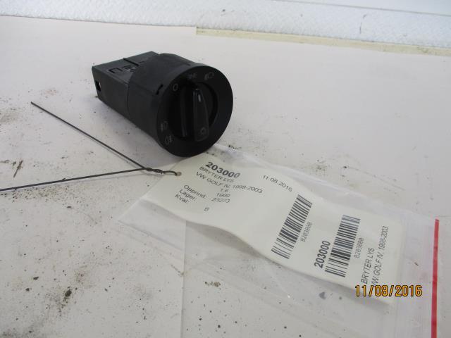 Bryter lys til VW Golf IV, 1998-2003  