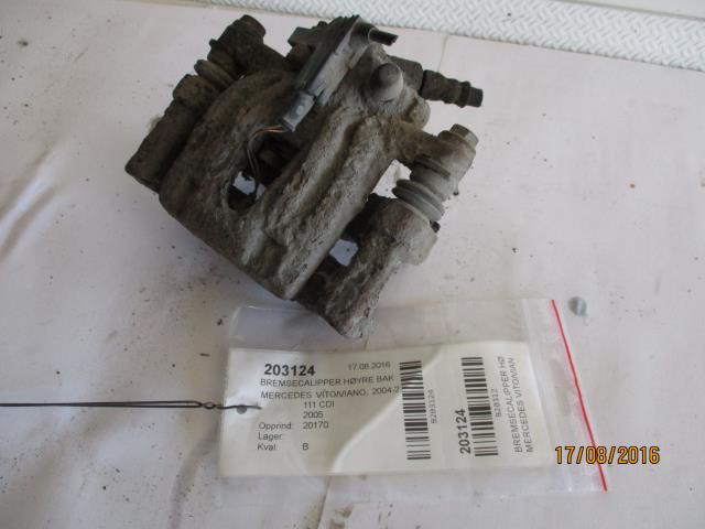 Bremsecaliper høyre bak til Mercedes Vito/Viano, 2004-2010 (Fase 1) (W639) (W639) 