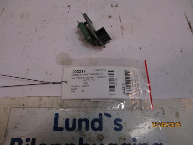 Varmeapparat motstand til VW Transporter / Caravelle, 1990-2003 (T4) (T4)