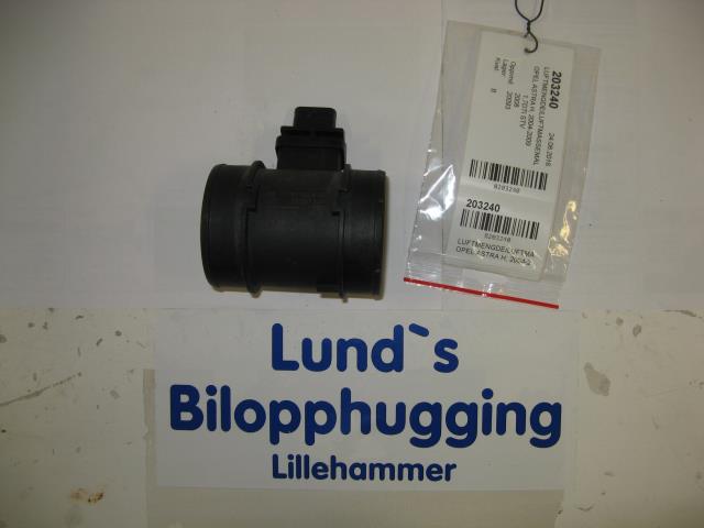 Luftmengde/luftmassemåler til Opel Astra H, 2004-2009  (BOSCH|0281002832)