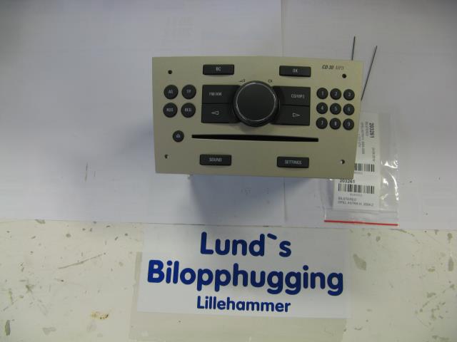 Bilstereo til Opel Astra H, 2004-2009  (DELPHI GRUNDIG|13255553)