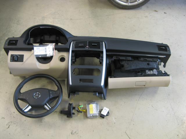 Airbag sett til Mercedes B-Klasse, 2008-2011 (Fase 2) (W245) (W245) 