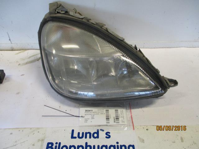 Frontlykt høyre halogen til Mercedes A-Klasse, 1998-2004 (W168) (W168) 