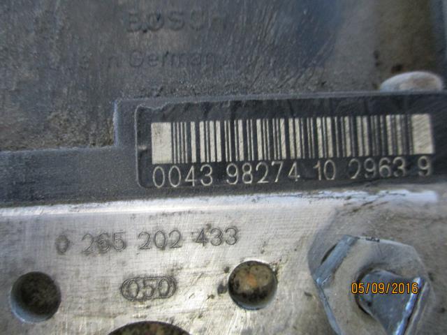 ABS sentral til Mercedes A-Klasse, 1998-2004 (W168) (W168) 