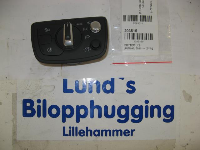 Bryter lys til Audi A6, 2011-2014 (Type IV, Fase 1) (C7) (C7) (TRW|4G0 941 531 AA)