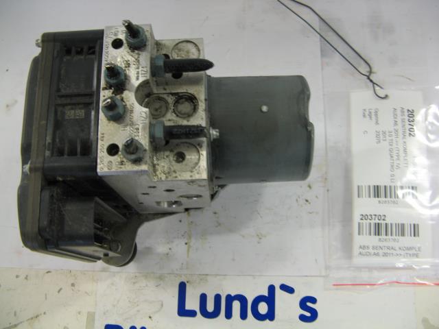 ABS sentral til Audi A6, 2011-2014 (Type IV, Fase 1) (C7) (C7) (4G0 907 379 J)