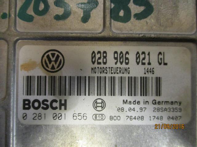 Styreenhet motor til VW Passat 1997-2000 (B5,3B) (B5,3B) (BOSCH|0281 001 656|)