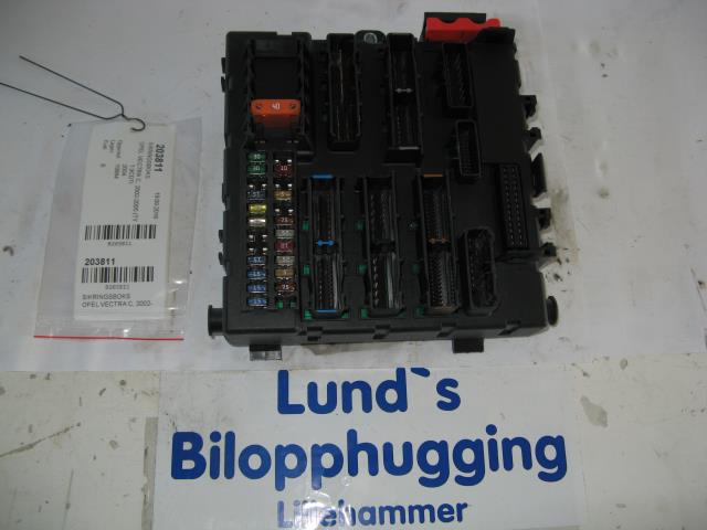 Sikringsboks til Opel Vectra C 2002-2005 (Type I) (13 189 924|)