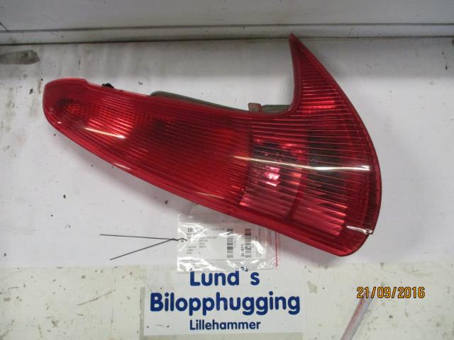 Baklykt høyre til Peugeot 206, 1998-2007  