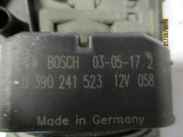 Viskermotor frontrute til Peugeot 206 1998-2007  (BOSCH|0 390 241 523|)