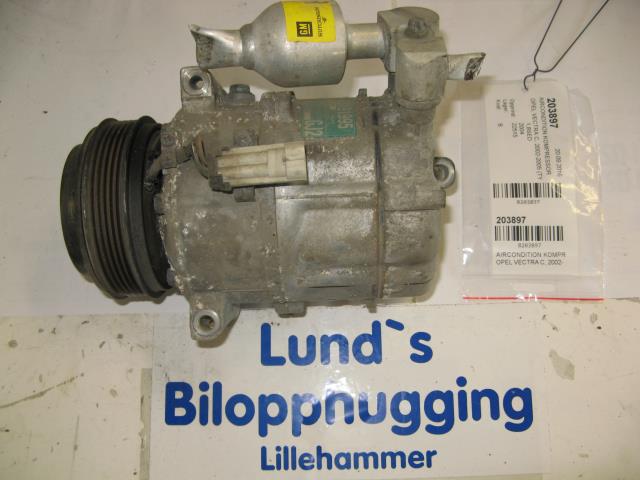 Aircondition kompressor til Opel Vectra C, 2002-2005 (Type I)  (SANDEN|13191995)