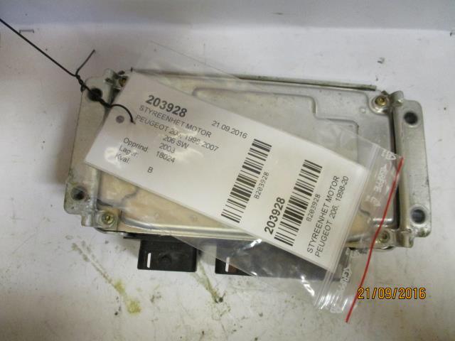 Styreenhet motor til Peugeot 206, 1998-2007  (BOSCH|0 261 208 101)