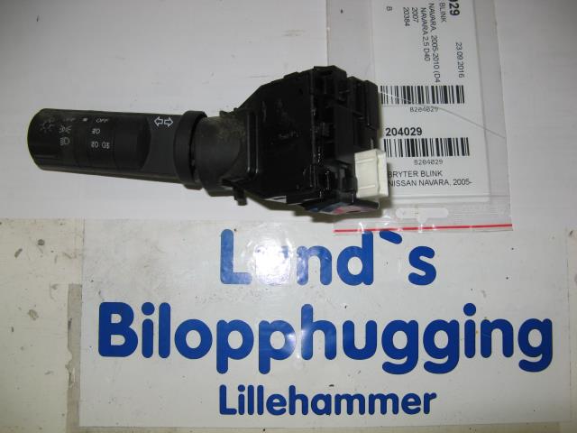Bryter blink til Nissan Navara, 2005-2010 (Fase 1) (D40) (D40) (25540 EB301   51125)