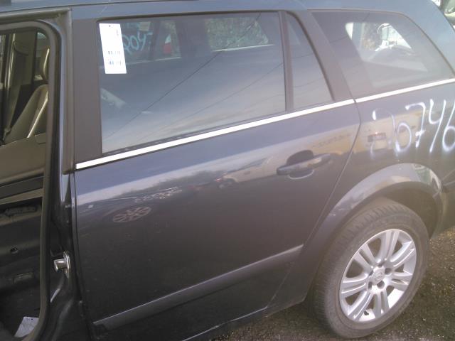 Dør venstre bak til Opel Astra H, 2004-2009  