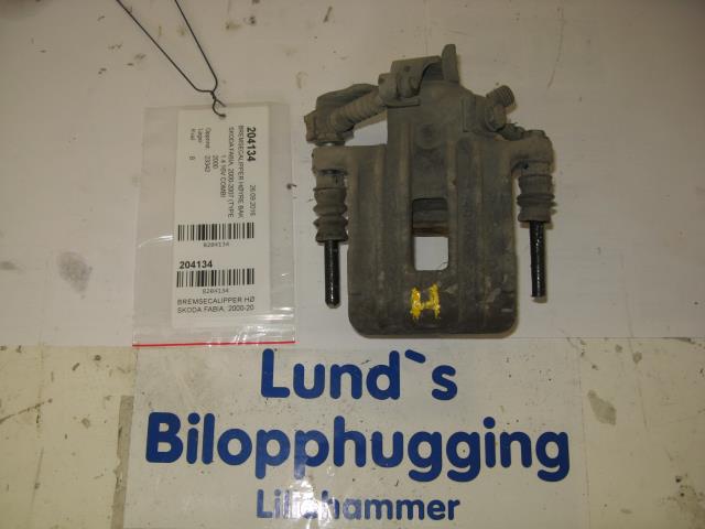 Bremsecaliper høyre bak til Škoda Fabia, 2000-2007 (Type I)  