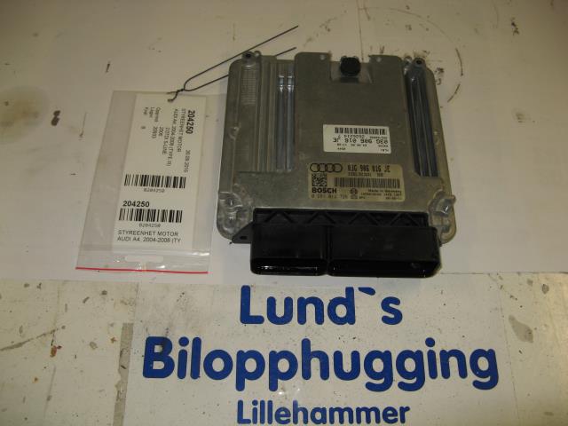 Styreenhet motor til Audi A4, 2004-2008 (Type III) (B7) (B7) (BOSCH|03G 906 016 JE)