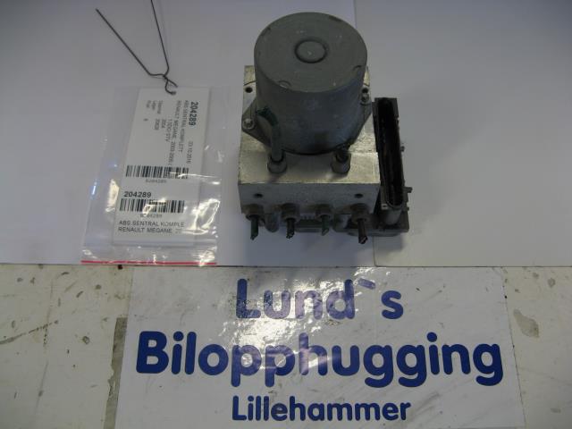ABS sentral til Renault Megane, 2003-2005 (Type II, Fase 1)  (BOSCH|0 265 950 300)