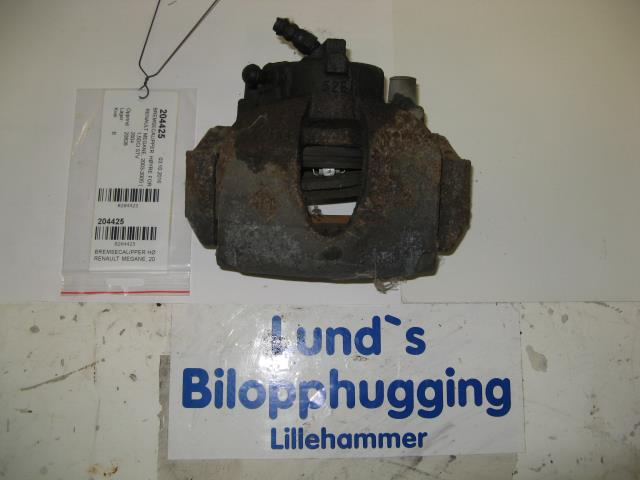 Bremsecaliper høyre foran til Renault Megane, 2003-2005 (Type II, Fase 1)  