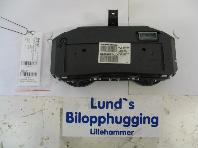 Instrumentpanel til Renault Megane 2003-2005 (Type II, Fase 1)  (VISTEON|8200399695  A|)