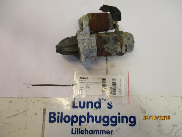 Starter til Subaru Outback, 2003-2007 (Type III, Fase 1)  