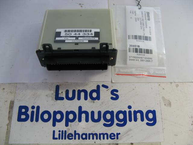 Styreenhet diverse til Saab 9-5, 2001-2005 (Type I, Fase 2) (50 44 334)