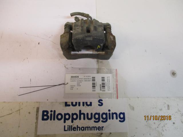 Bremsecaliper venstre bak til Subaru Outback, 2003-2007 (Type III, Fase 1)  