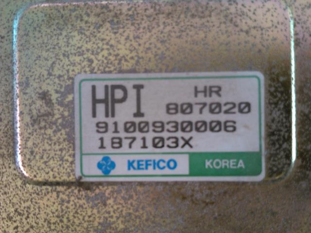 Styreenhet motor til Hyundai Galloper 1998-2003  (HR 807020|9100930006|187103X)