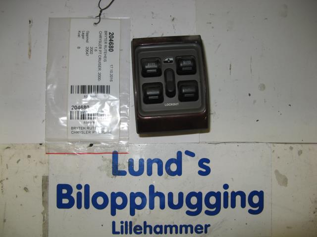 Bryter ruteheis til Chrysler PT Cruiser, 2000-2006  